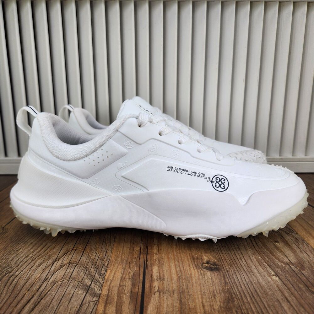 G/Fore G/18 LTD Release Embossed Skull & Tees Spikeless Golf Shoes Mens Size 9